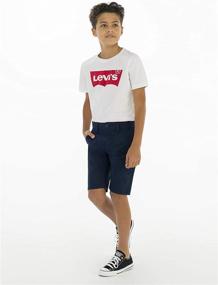 img 1 attached to Levis Straight Chino Shorts Incense Boys' Clothing