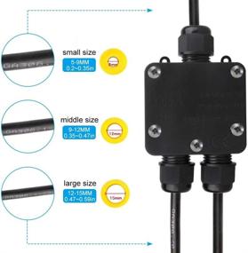 img 2 attached to Junction Waterproof Connector External Electric