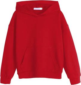 img 4 attached to Hopeac Oversized Lightweight Pullover Sweatshirt Outdoor Recreation