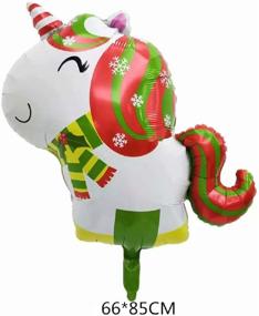 img 2 attached to Christmas Balloons Reindeer Holidays Decoration Event & Party Supplies