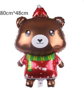 img 1 attached to Christmas Balloons Reindeer Holidays Decoration Event & Party Supplies