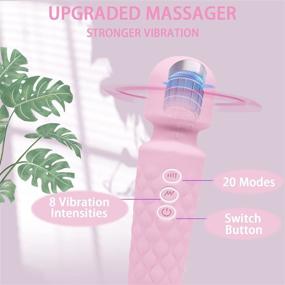 img 3 attached to ONRF Upgraded Back Mini Massager - Electric Personal Body Relaxation Massager