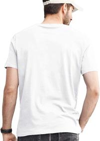 img 2 attached to 👕 LecGee Men's Basic Top Fashion T-Shirt for Shirts - Regular Fit Clothing