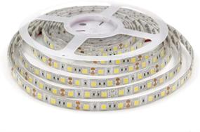 img 4 attached to 💡 LEDMY DC12V Flexible LED Strip Light: Natural White 4000K, 5M/16.4FT IP62 Waterproof Tape Lights for Kitchen, Bathroom, Under Cabinet