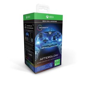 img 4 attached to 🎮 Проводной контроллер Afterglow Prismatic LED для Xbox One - многоцветный