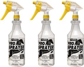 img 4 attached to 🐴 HARRIS Professional Spray Bottle for Horses 32oz (3-Pack) - Chemically Resistant, High Output Sprayer with Adjustable Nozzle and Measurements