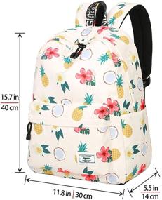 img 3 attached to Bookbags Backpack Daypack Handbag Mygreen Backpacks