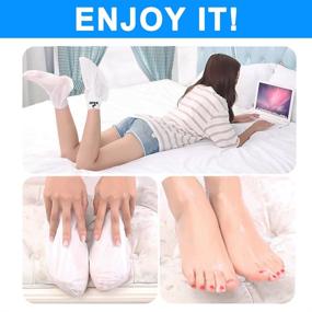 img 1 attached to 👣 Baby Soft Feet Foot Peel Mask: Exfoliating Dead Skin & Callus Remover for Smooth, Healthy Skin – Moisturizing & Nourishing