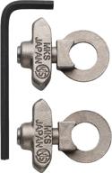 mks track chain tensioners: secure 10mm axle adjustment solution! logo