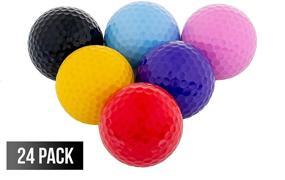 img 3 attached to Thorza Colored Golf Balls Multicolored