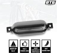 🚤 btg gear set of two large boat fenders/bumpers with fender lines & pump логотип