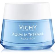 vichy aqualia thermal rich face cream: intensive hydration for dry and extra-dry skin | natural origin hyaluronic acid | soothes and moisturizes | paraben-free logo