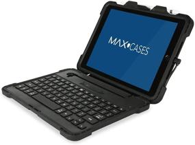 img 3 attached to 💻 Introducing the MAXCases Extreme KeyCase for iPad 5/6 - Enhance Your Productivity with this Black Wired Keyboard Case and Lightning Connector