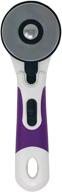 🧵 quilted bear ergonomic 60mm purple soft grip rotary cutter - comparable to olfa with improved seo logo