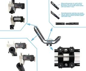 img 1 attached to 🚙 Mrhardware A01 Kayak Roof Rack: Ultimate SUV Car Top Mount Carrier J Cross Bar for Canoe and Boat - 1 Pair