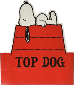 img 1 attached to Носимая бумажная шляпа Eureka Peanuts Snoopy Top Dog