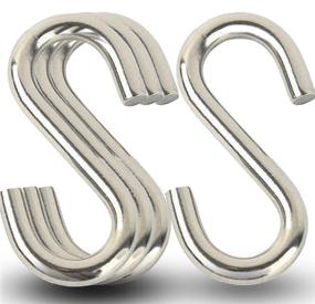 img 4 attached to 🔗 Durable Stainless Steel Hammock Utility Hooks (4")