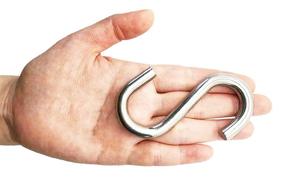 img 1 attached to 🔗 Durable Stainless Steel Hammock Utility Hooks (4")