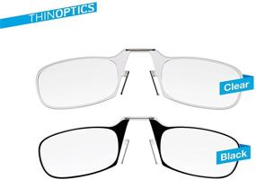 img 2 attached to 👓 С легкостью и удобством: чехол ThinOptics Slimline для iPhone с прямоугольными очками для чтения