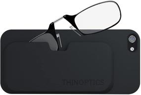 img 4 attached to 👓 С легкостью и удобством: чехол ThinOptics Slimline для iPhone с прямоугольными очками для чтения