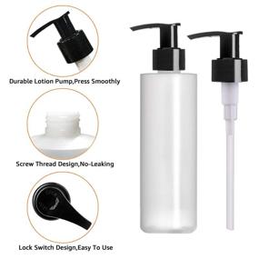 img 3 attached to 💧 Enhanced Translucent Sanitizer Dispenser Containers: Efficient and Convenient Dispensing Solution