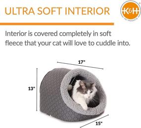 img 3 attached to 🏠 Cozy and Warm: Discover the K&H PET PRODUCTS Thermo-Pet Cave!