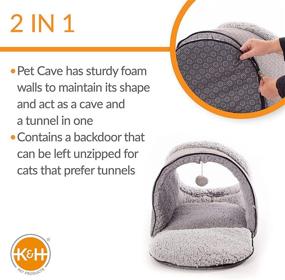 img 2 attached to 🏠 Cozy and Warm: Discover the K&H PET PRODUCTS Thermo-Pet Cave!