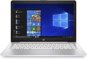 img 4 attached to 💻 HP Stream 14-Inch Touchscreen Laptop: AMD Dual-Core A4-9120E, 4GB RAM, 64GB eMMC, Windows 10 Home in S Mode + Office 365 1-Year (14-ds0110nr, Diamond White)