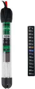 img 3 attached to 🐠 Uniclife Submersible Aquarium Heater with Electronic Thermostat - Preset for 5-50 Gallon Fish Tank, 25W/50W/100W/200W Options