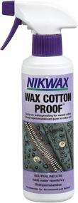 img 3 attached to Nikwax Spray-On Waterproofing for Wax Cotton Fabric, 10 oz. / 300ml