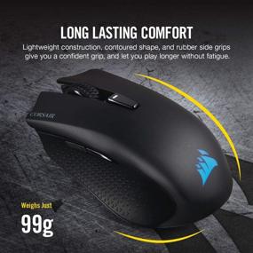 img 1 attached to 🖱️ Corsair Harpoon RGB Wireless SLIPSTREAM Technology Gaming Mouse with 10,000 DPI Optical Sensor - Wireless Rechargeable