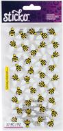 🐝 sticko stickopotamus-bees (37 piece) sppr26: buzz-worthy decorations for craft enthusiasts logo