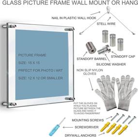 img 2 attached to Clear Tempered Glass Picture Perfect