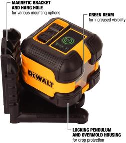 img 3 attached to Лазерный нивелир DEWALT DW08802CG: Точность измерений на расстоянии до 55 футов