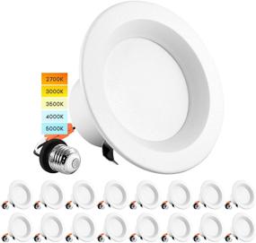 img 4 attached to Selectable Dimmable Retrofit Downlights for Industrial Electrical Lighting Components