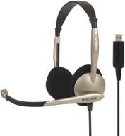 koss communications headset microphone cs100 usb logo