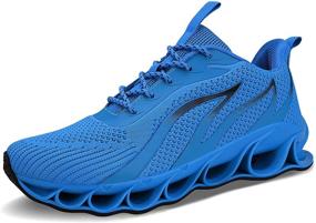 img 3 attached to 👟 TIAMOU Men's Breathable Lightweight Athletic Sneakers: Ideal for Active Lifestyles!