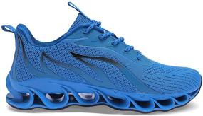 img 2 attached to 👟 TIAMOU Men's Breathable Lightweight Athletic Sneakers: Ideal for Active Lifestyles!