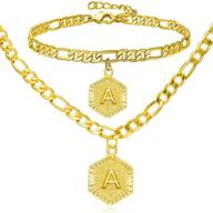ожерелье-браслет rinhoo из нержавеющей стали alphabet логотип