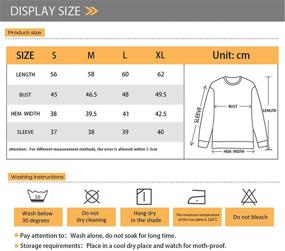 img 2 attached to 👧 Xpyiqun Girls Sweatshirts - Trendy Crewneck Pullover for Boys - Active Clothing