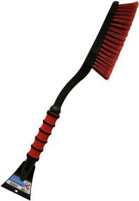 img 1 attached to 🧤 Mallory 533 SnoWisp Deluxe 26-inch Snow Brush - Integrated Ice Scraper & Foam Grip (Assorted Colors)