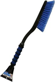 img 4 attached to 🧤 Mallory 533 SnoWisp Deluxe 26-inch Snow Brush - Integrated Ice Scraper & Foam Grip (Assorted Colors)