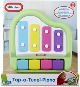 img 1 attached to 🎹 Игрушка для малышей Tap-A-Tune: маленькое пианино от Little Tikes