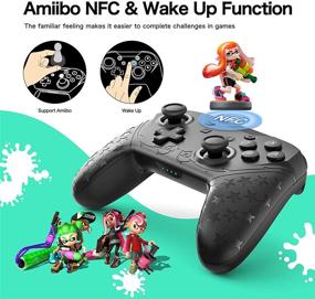 img 2 attached to 🎮 Wireless Pro Controller for Nintendo Switch/Switch Lite, YCCTEAM Remote Gamepad Joystick with NFC, Enhanced Vibration and Wake-up Capability