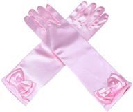 🧤 lusiyu solid color long elbow length glove for formal pageants logo