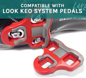 img 2 attached to 🚴 VeloChampion KEO Compatible Bike Cleat Set – Floating Cleat Replacement for Standard KEO Bicycle Pedals