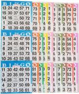 🎲 american games bingo paper game cards – set of 3 cards – 10 bingo sheets – pack of 100 books – available in 10 colors, proudly made in the usa логотип