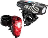 🚴 niterider lumina bike lights combo sets - front & tail lights logo