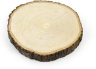 🔘 high-quality wilson basswood round thick: medium size (7-9 inch wide x 1 5/8 inch thick) logo