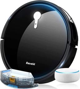 img 4 attached to 🤖 Revolutionary Robot Vacuum and Mop Cleaner with 300ML Water Tank: Enhanced Suction, Scheduled Cleaning, GYRO Navigation, Alexa Compatible